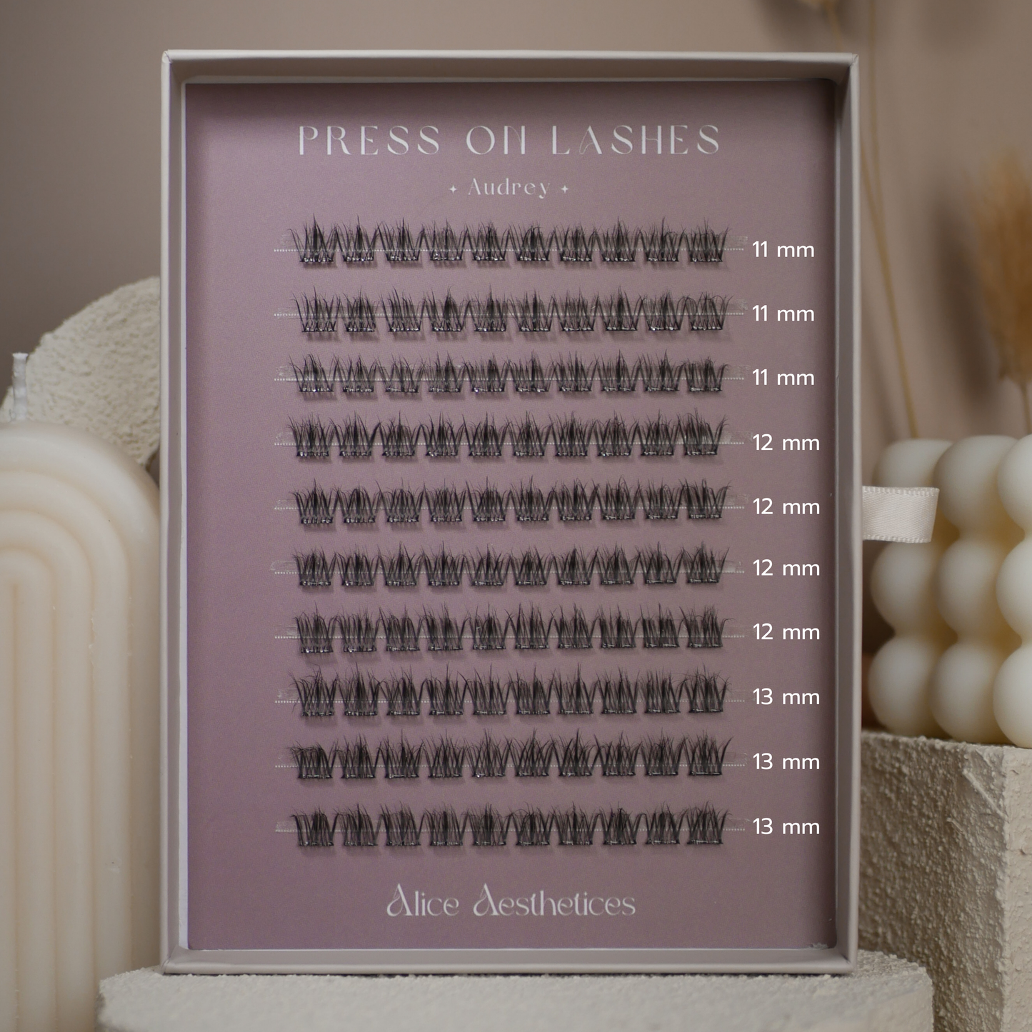 AUDREY - Press On Lashes